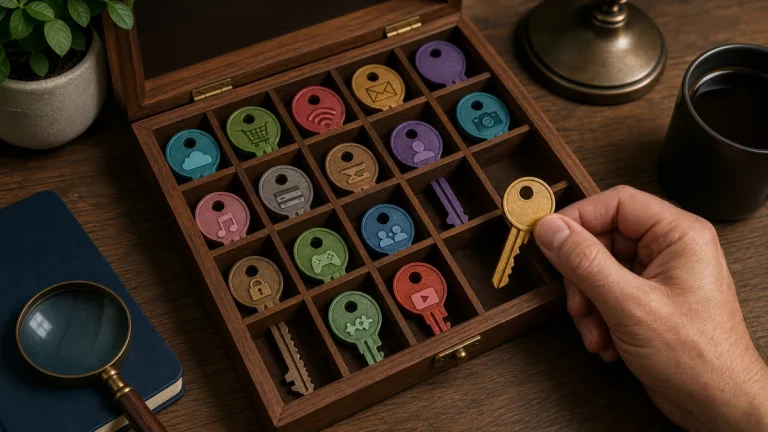 Editorial security illustration for How to Create Strong Unique Passwords Without Memorizing Them All