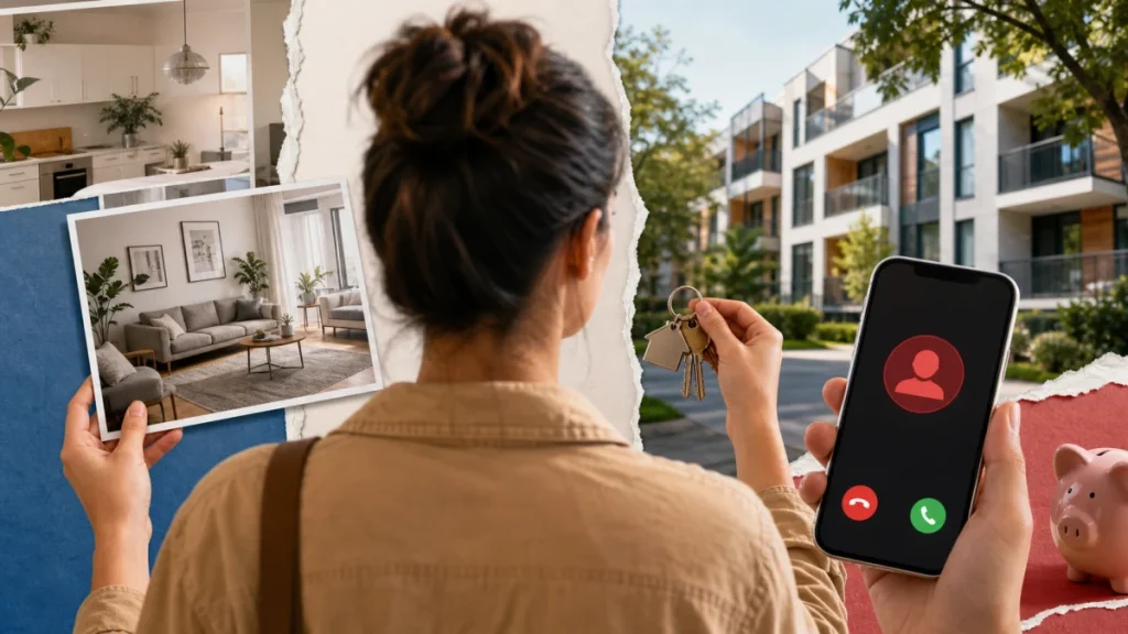 Editorial security illustration for Rental Scams: How to Verify a Property Before Paying a Deposit