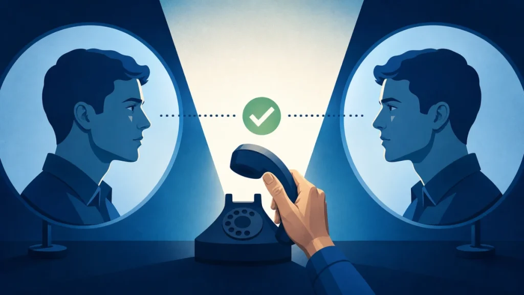 Editorial security illustration for Telegram Impersonation Scams: How to Verify a Contact